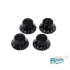 Gibson PRHK-010 Top Hat Knobs (4) / Black