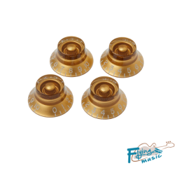 Gibson PRSK-010 Top Hat Knobs (4) / Gold