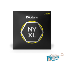 DAddario NYXL0946 Nickel Wound, Super Light Top / Regular Bottom, 09-46