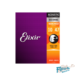 Elixir Nanoweb Extra Light 10-47