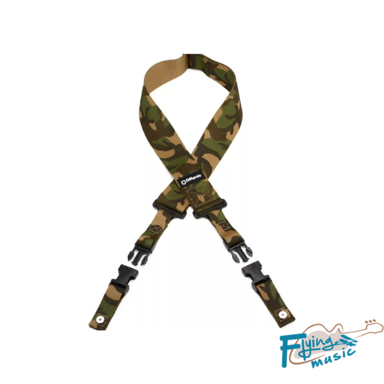 DiMarzio 2" Nylon ClipLock Guitar Strap Camouflage