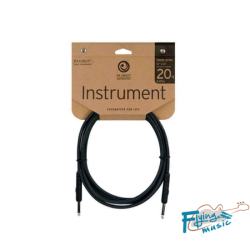 Planet Waves Classic Series Instrument Cable with Right Angle Plug 20ft 6.10m